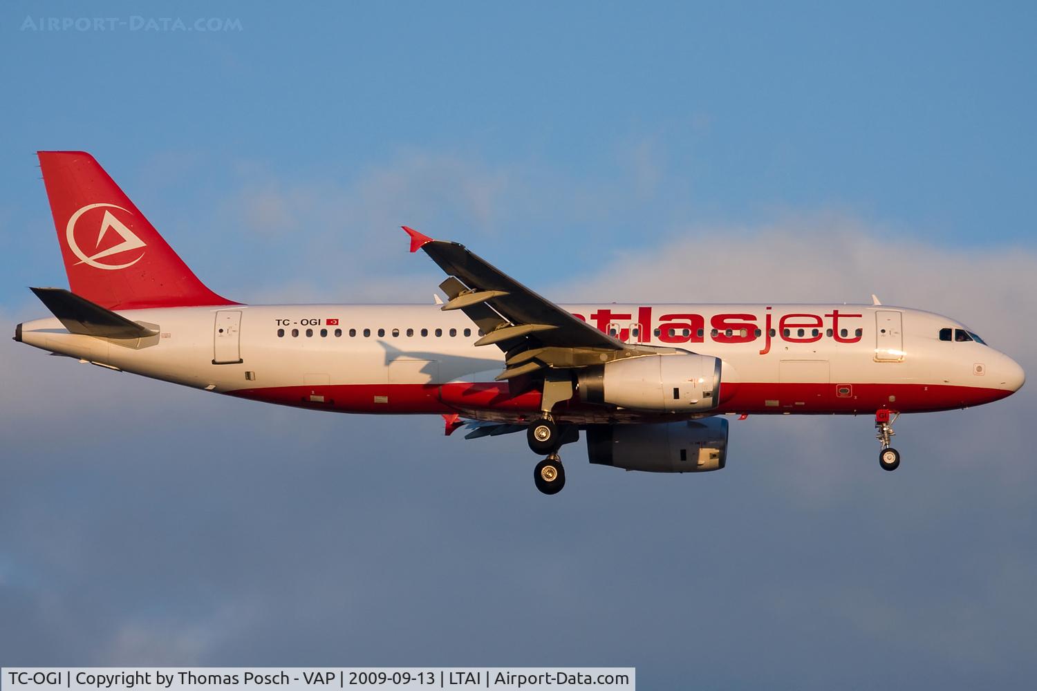 TC-OGI, 1997 Airbus A320-232 C/N 640, Atlasjet Airlines