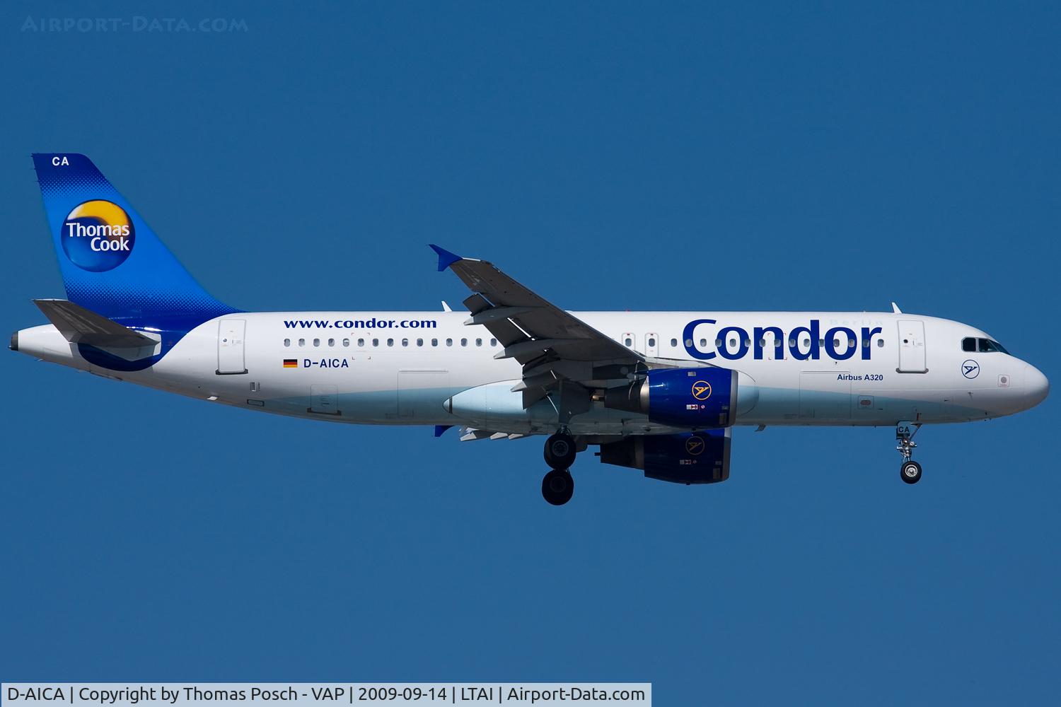 D-AICA, 1998 Airbus A320-212 C/N 774, Condor Berlin