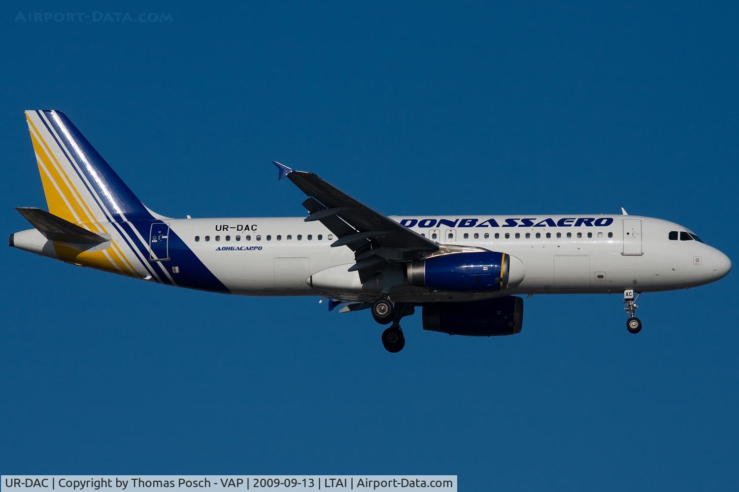 UR-DAC, 1997 Airbus A320-233 C/N 733, Donbassaero