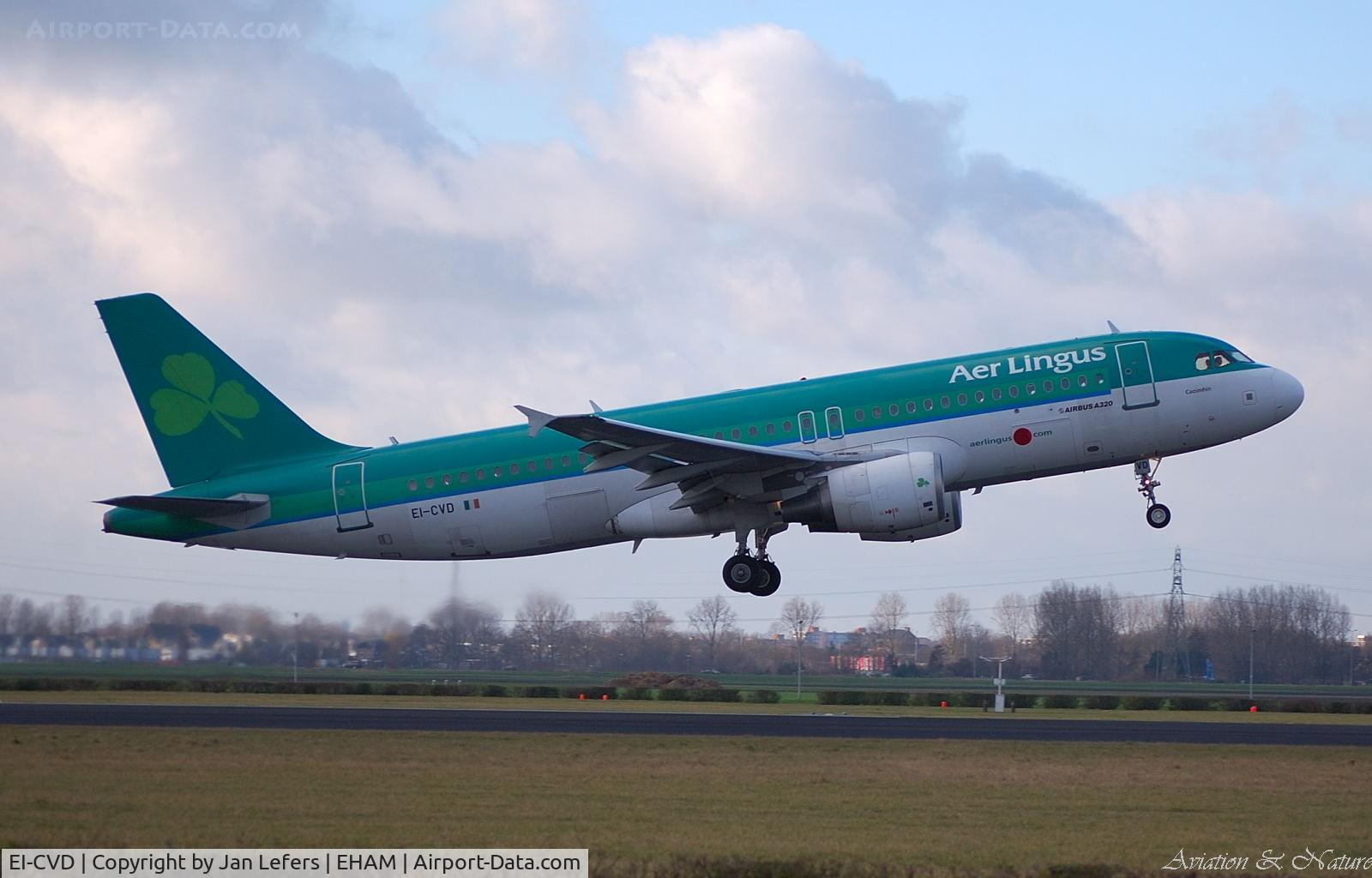 EI-CVD, 2001 Airbus A320-214 C/N 1467, Aer Lingus Airbus A320