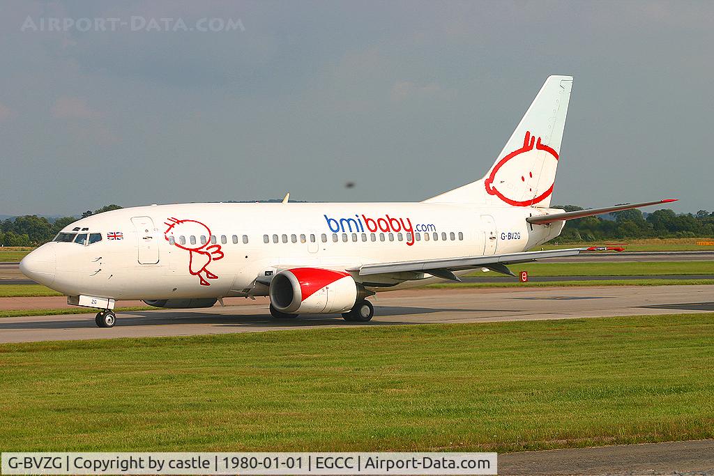 G-BVZG, 1991 Boeing 737-5Q8 C/N 25160, seen @ Manchester