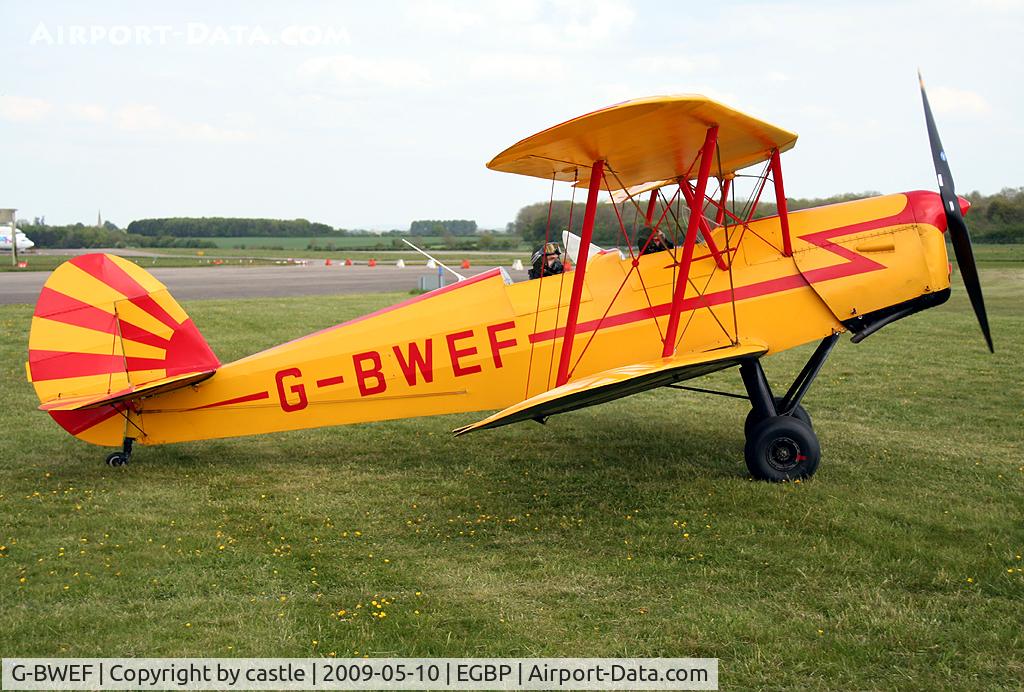 G-BWEF, 1946 Stampe-Vertongen SV-4C C/N 208, seen @ Kemble vintage flyin