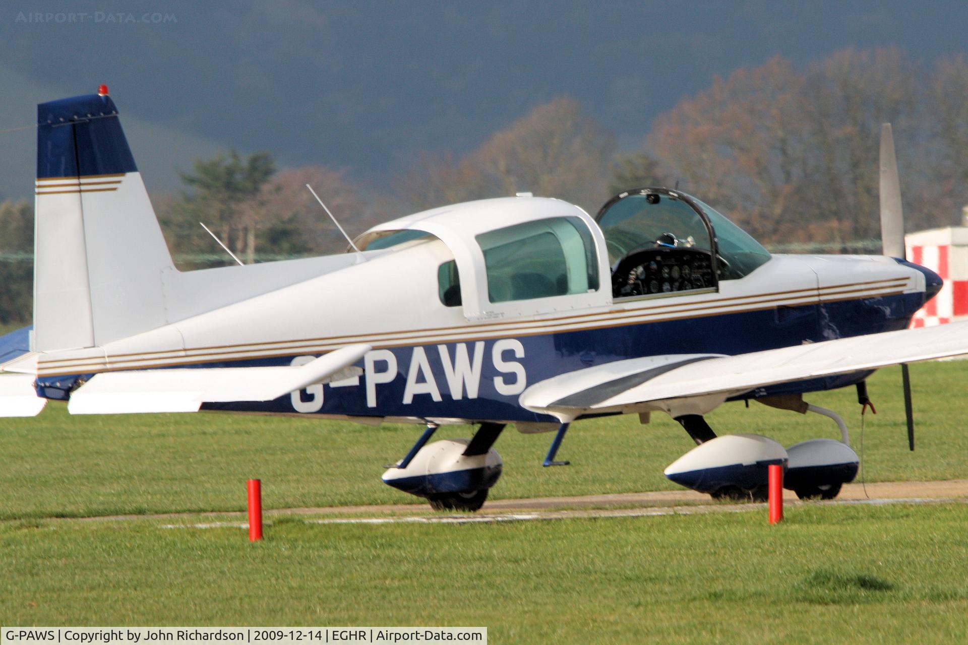 G-PAWS, 1979 Gulfstream American AA-5A Cheetah C/N AA5A-0806, At Goodwood