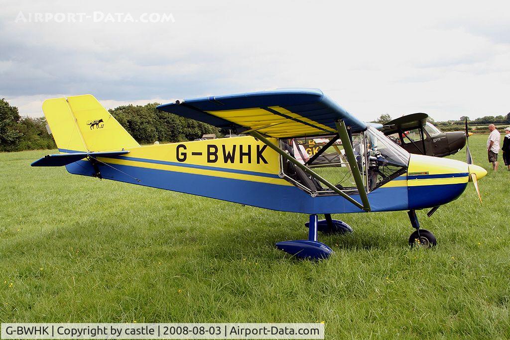 G-BWHK, 1995 Rans S-6-116 Coyote II C/N PFA 204A-12908, seen @ Stoke Golding