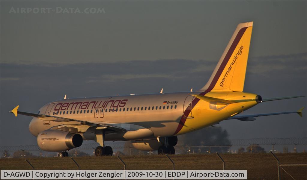 D-AGWD, 2007 Airbus A319-132 C/N 3011, Early morning shuttle from Cologne