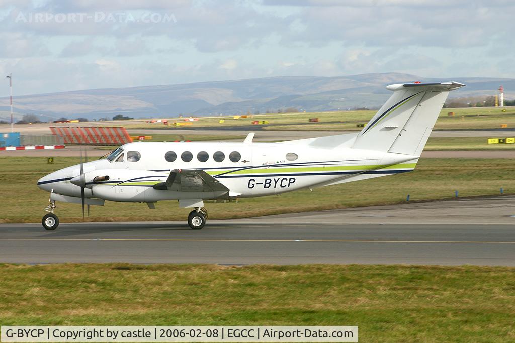 G-BYCP, 1981 Beech B200 Super King Air King Air C/N BB-966, seen @ Manchester