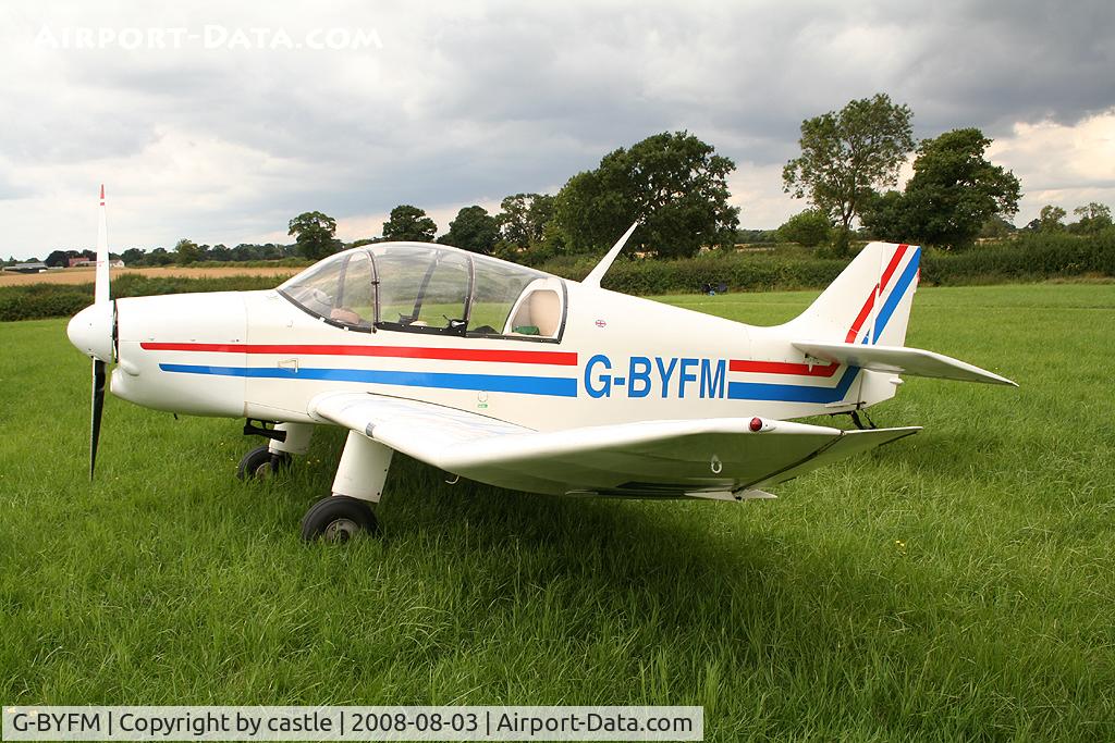G-BYFM, 2000 Jodel DR-1050 M1 Excellence Replica C/N PFA 304-13237, seen @ Stoke Golding