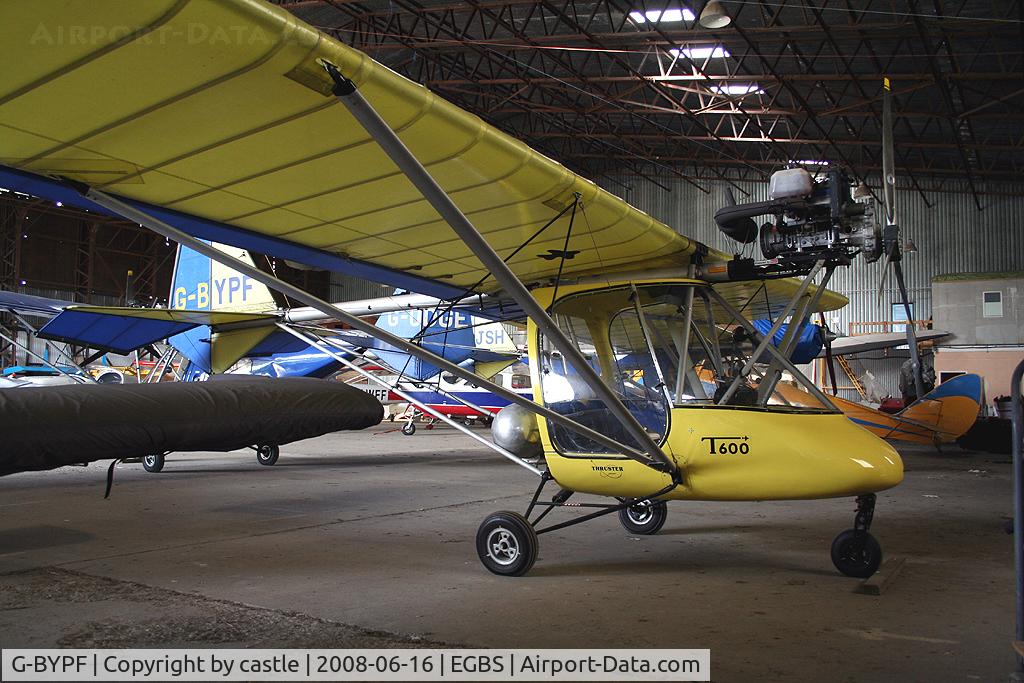 G-BYPF, 1999 Thruster Sprint T600N C/N 9089-T600N-034, seen @ Shobdon