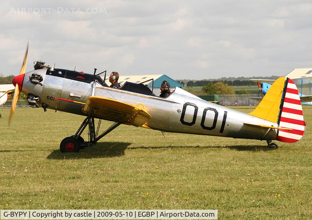 G-BYPY, 1941 Ryan PT-22 Recruit (ST3KR) C/N 1001, seen @ Kemble vintage flyin