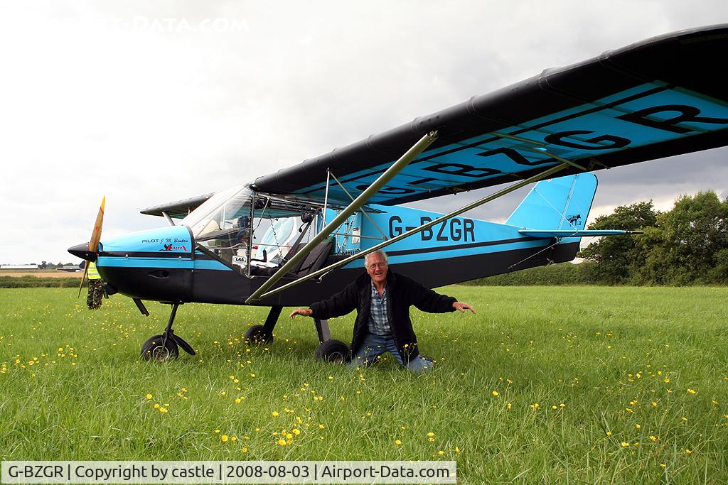 G-BZGR, 2000 Rans S-6ES Coyote II C/N PFA 204-13595, seen @ Stoke Golding