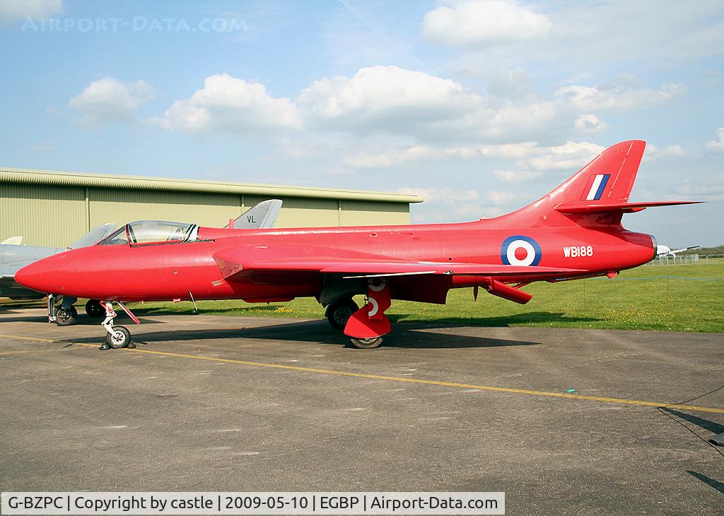 G-BZPC, 1955 Hawker Hunter GA.11 C/N HABL-003061, seen @ Kemble