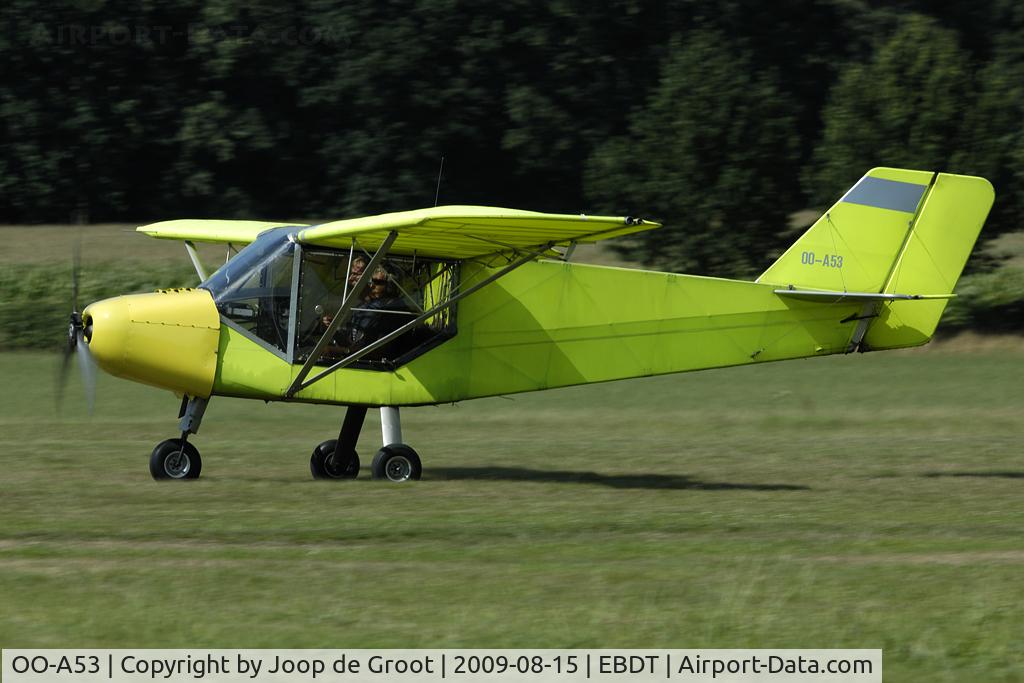 OO-A53, 1991 Rans S-6ES Coyote II C/N 1091222, one of many small props at the old-timer fly-in.