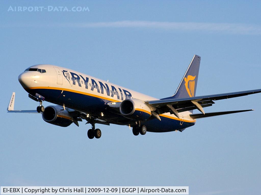 EI-EBX, 2009 Boeing 737-8AS C/N 35007, Ryanair