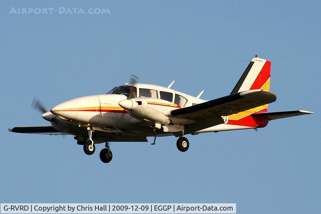 G-RVRD, 1971 Piper PA-23-250 Aztec C/N 27-4634, Ravenair