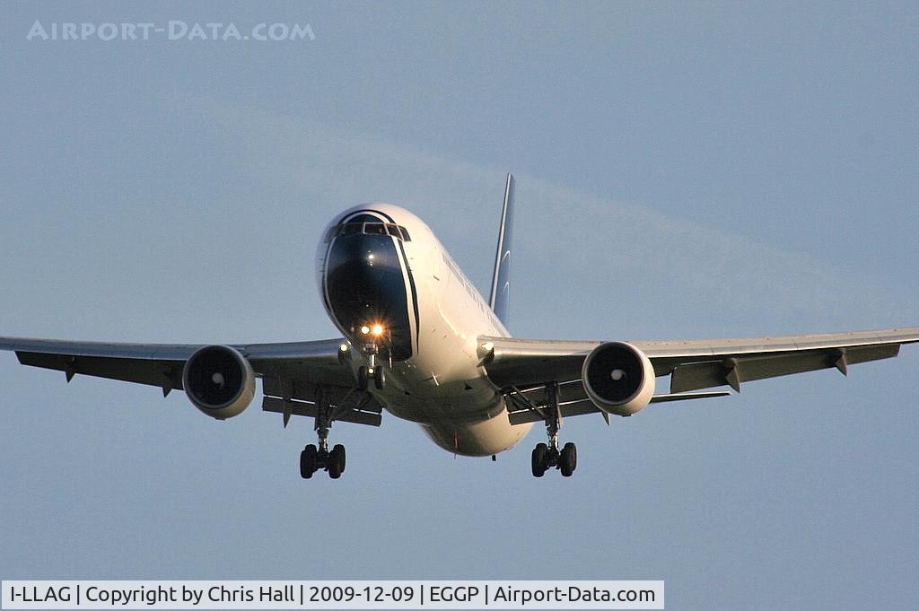 I-LLAG, 1991 Boeing 767-330/ER C/N 25137, Blue Panorama