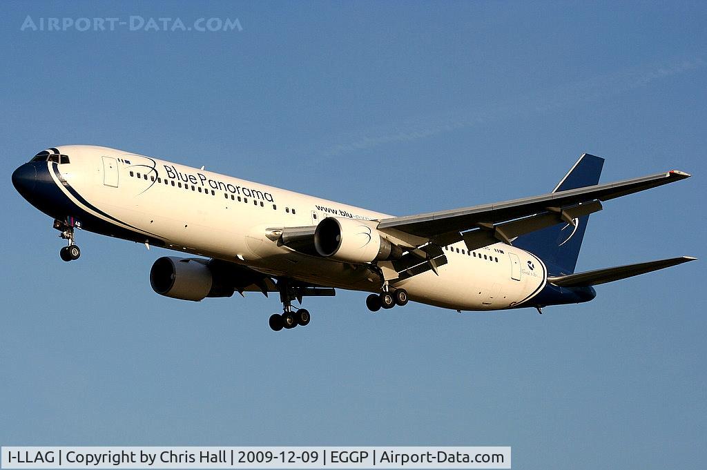 I-LLAG, 1991 Boeing 767-330/ER C/N 25137, Blue Panorama