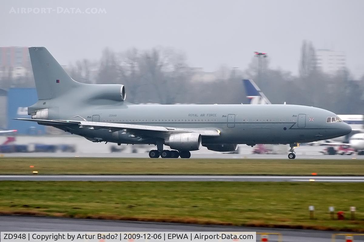 ZD948, 1980 Lockheed L-1011-385-3 TriStar K1 (500) C/N 193V-1157, Royal Air Force - Tristar KC