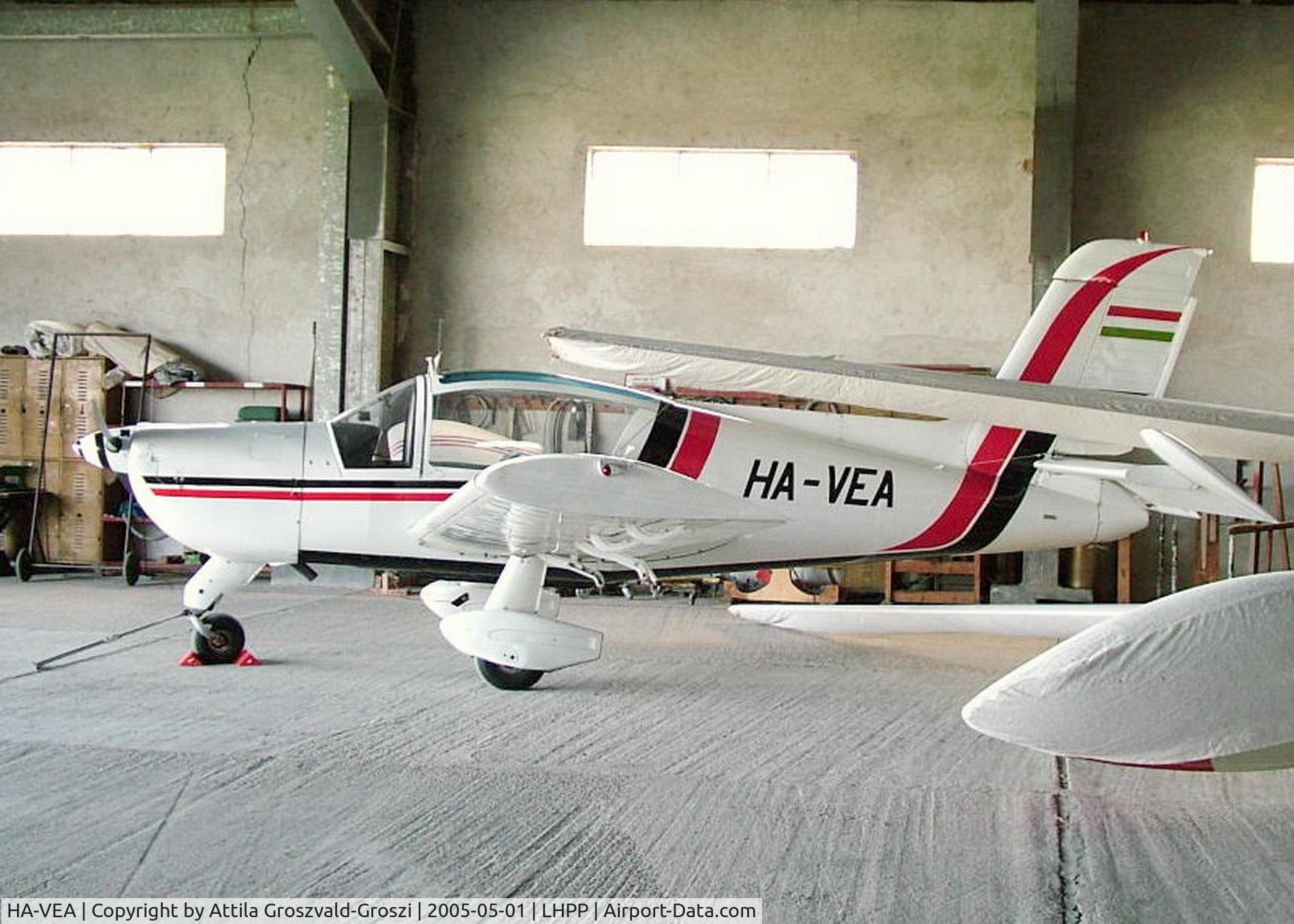 HA-VEA, 1969 Socata MS.894A Rallye Minerva 220 C/N 11045, Pécs-Pogány airport