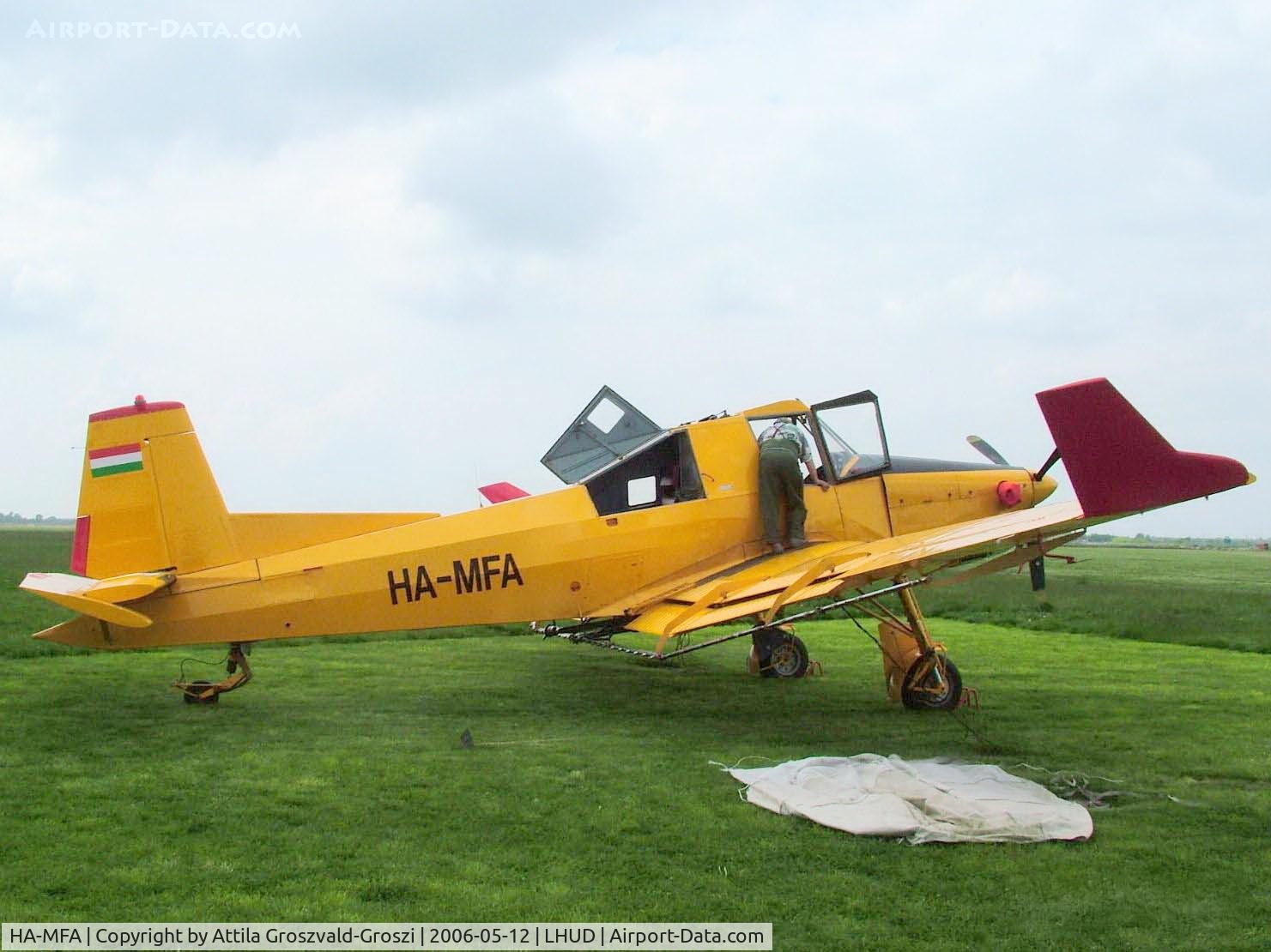 HA-MFA, 1989 Let Z-137T Agro-Turbo C/N 026, Szeged Airport