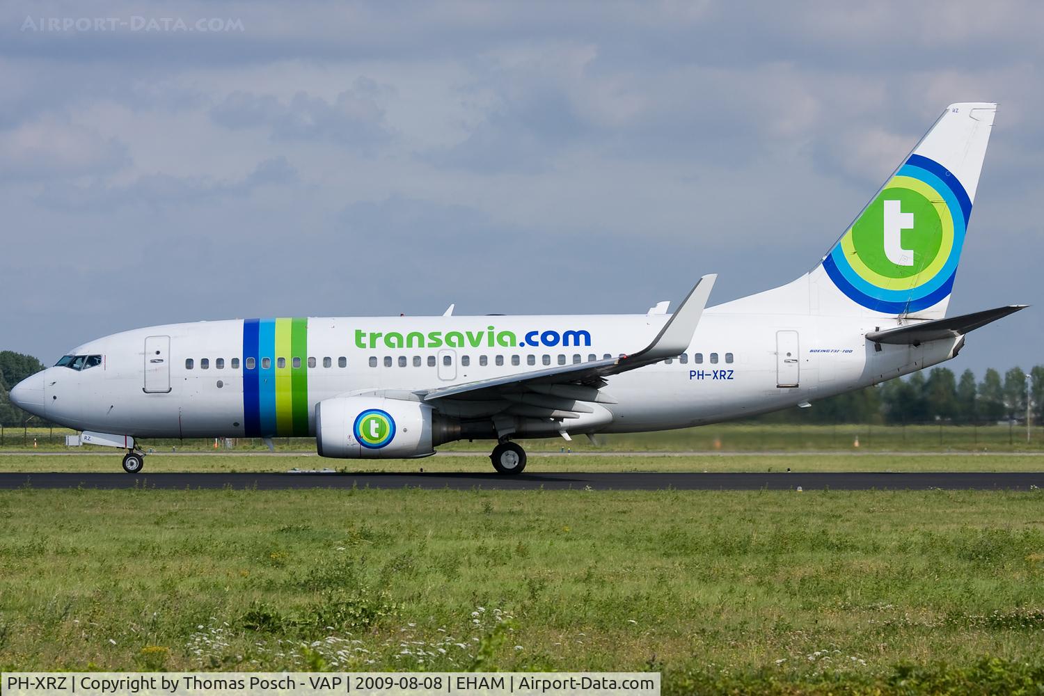 PH-XRZ, 2003 Boeing 737-7K2 C/N 33462, Transavia Airlines