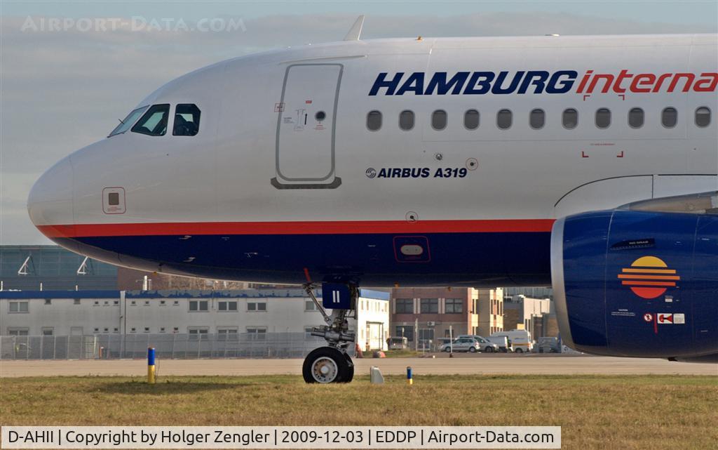 D-AHII, 2008 Airbus A319-111 C/N 3403, Roll by at the western fence