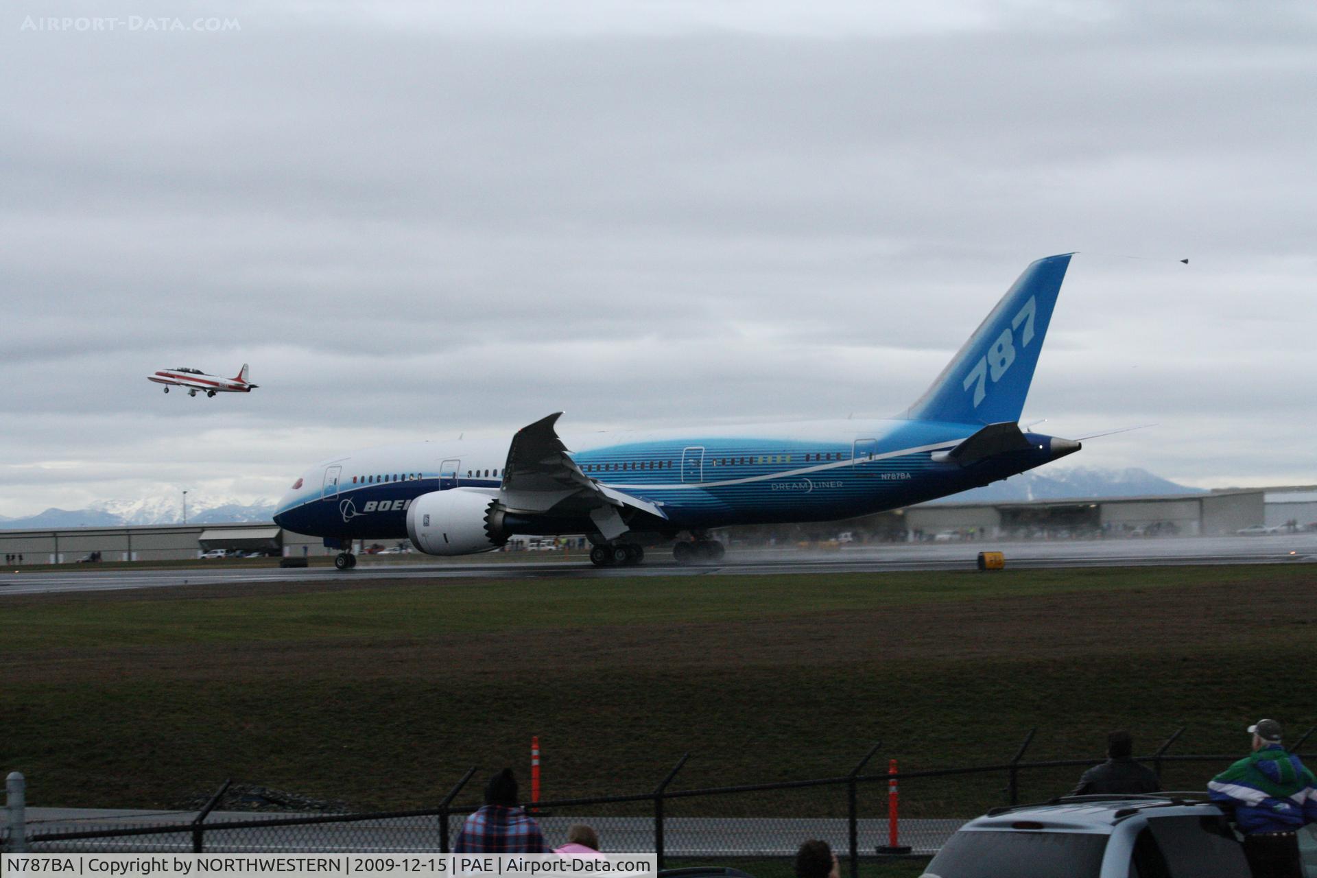 N787BA, 2009 Boeing 787-8 Dreamliner C/N 40690, FIRST  FLIGHT