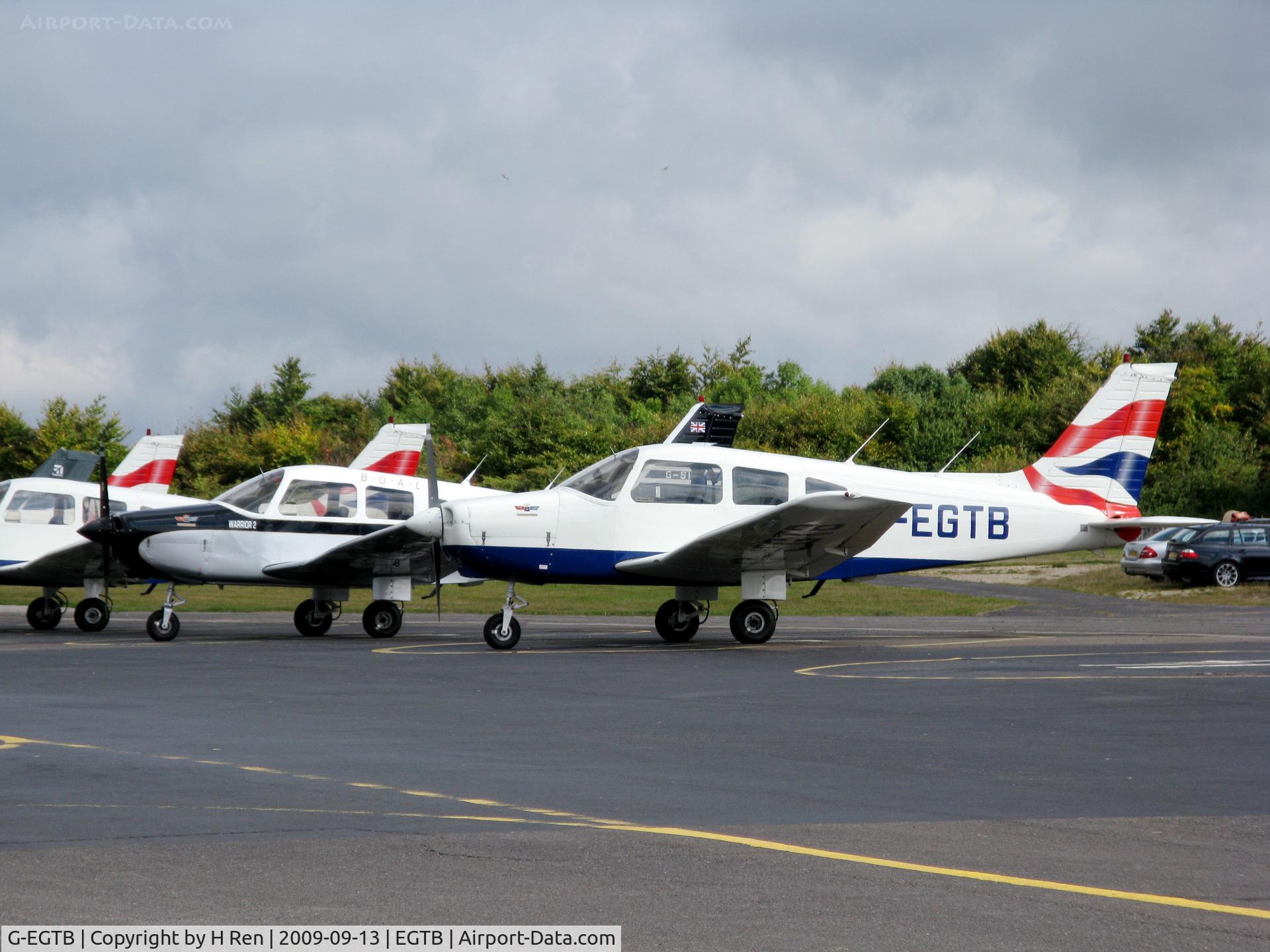 G-EGTB, 1978 Piper PA-28-161 Cherokee Warrior II C/N 28-7816074, Airways Flying Club at WAP