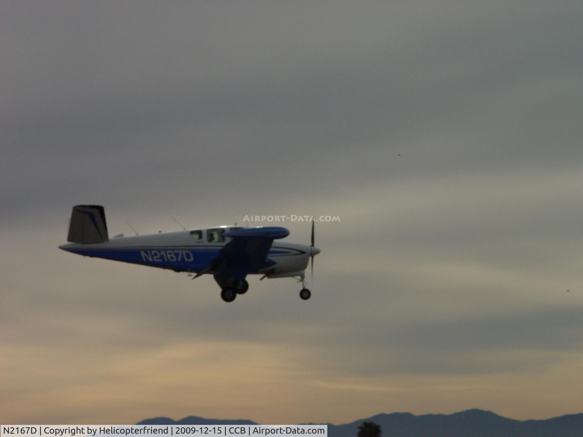 N2167D, 1953 Beech D35 C/N D-3514, Capt Hal visiting and preparing to land runway 24