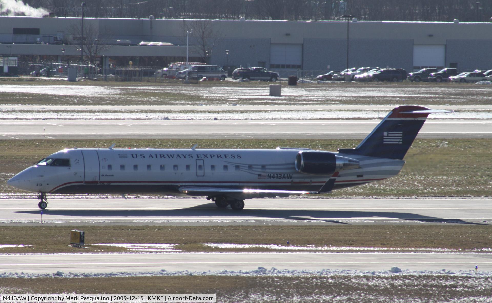 N413AW, 2001 Canadair CRJ-200LR (CL-600-2B19) C/N 7585, CL-600-2B19