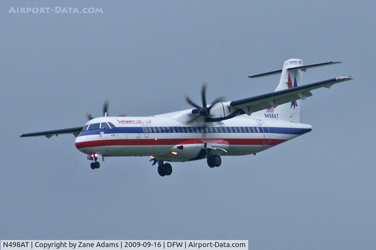 N498AT, 1997 ATR 72-212A C/N 498, American Eagle at DFW