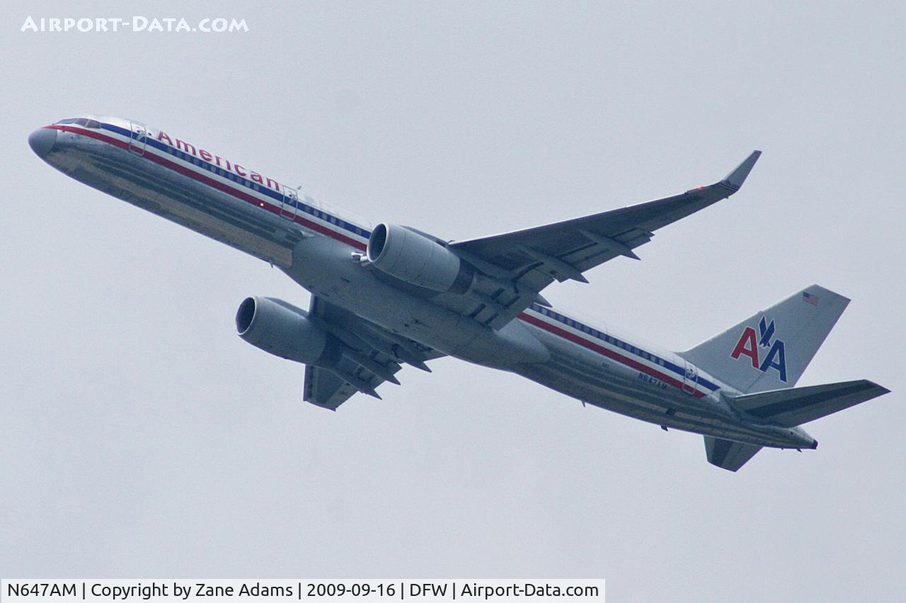N647AM, 1991 Boeing 757-223 C/N 24605, American Airlines at DFW