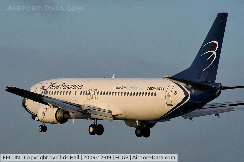 EI-CUN, 1992 Boeing 737-4K5 C/N 27074, Blue Panorama
