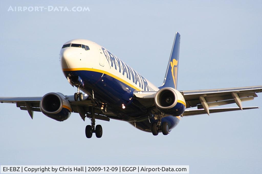 EI-EBZ, 2009 Boeing 737-8AS C/N 35008, Ryanair