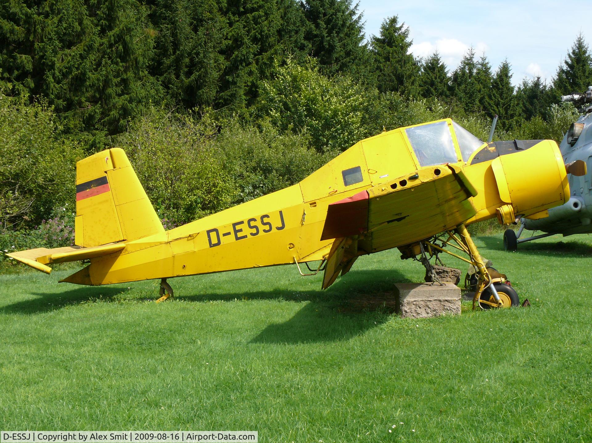 D-ESSJ, 1974 Let Z-37A Cmelak C/N 17-28, Let Z-37A Cmelak D-ESSJ in the Hermerskeil Museum Flugausstellung Junior