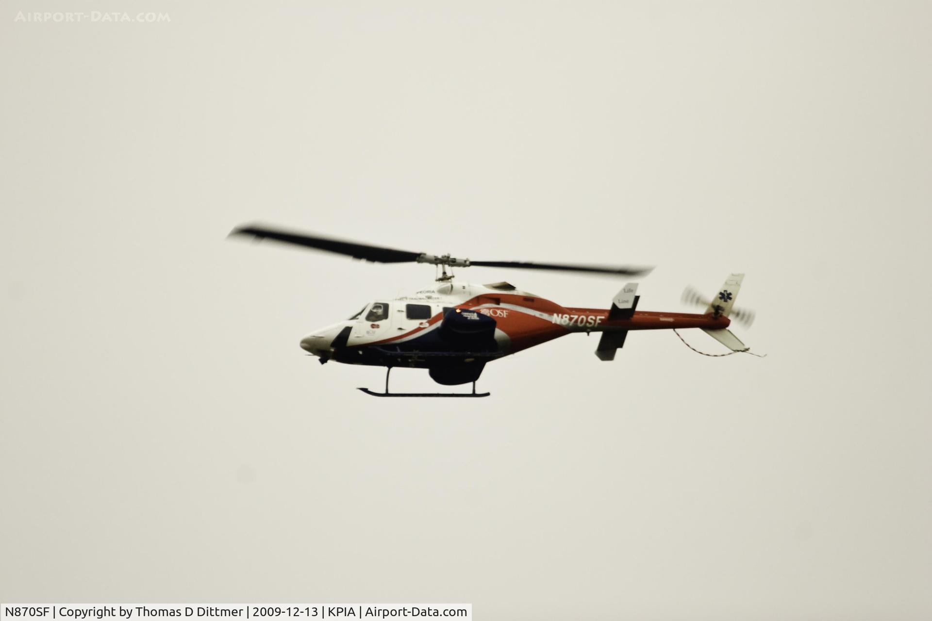 N870SF, Bell 230 C/N 23018, N870SF enroute to destination