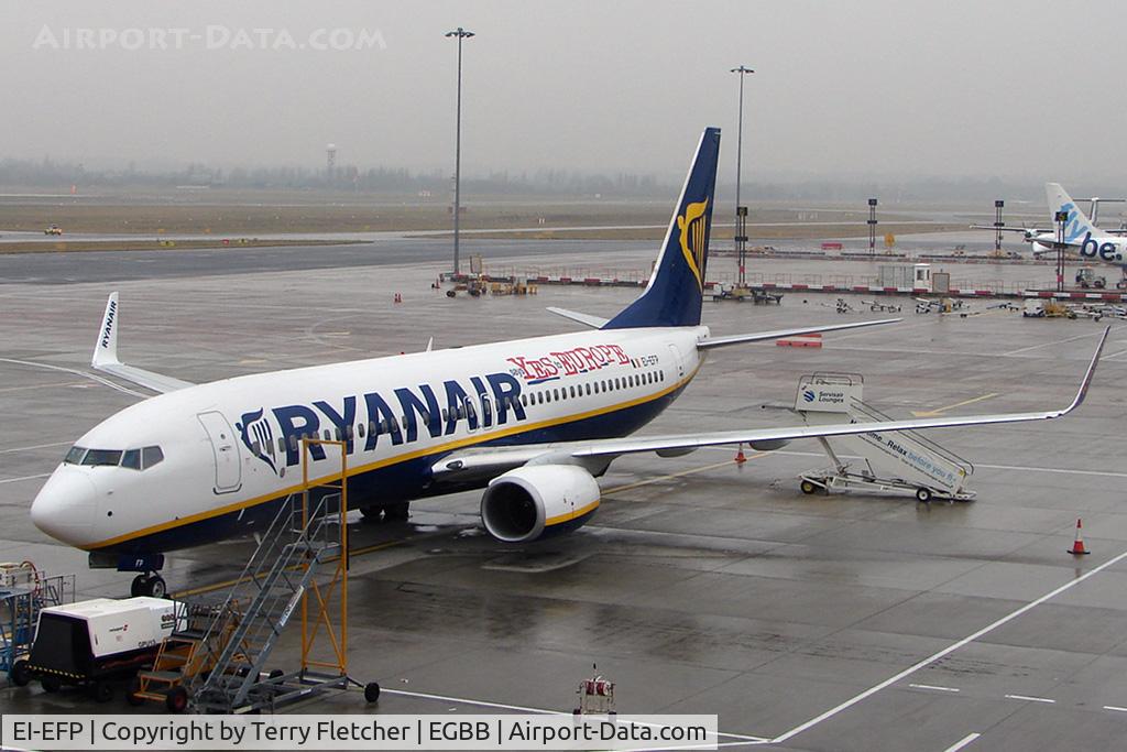 EI-EFP, 2009 Boeing 737-8AS C/N 37540, Ryanair B737 at Birmingham