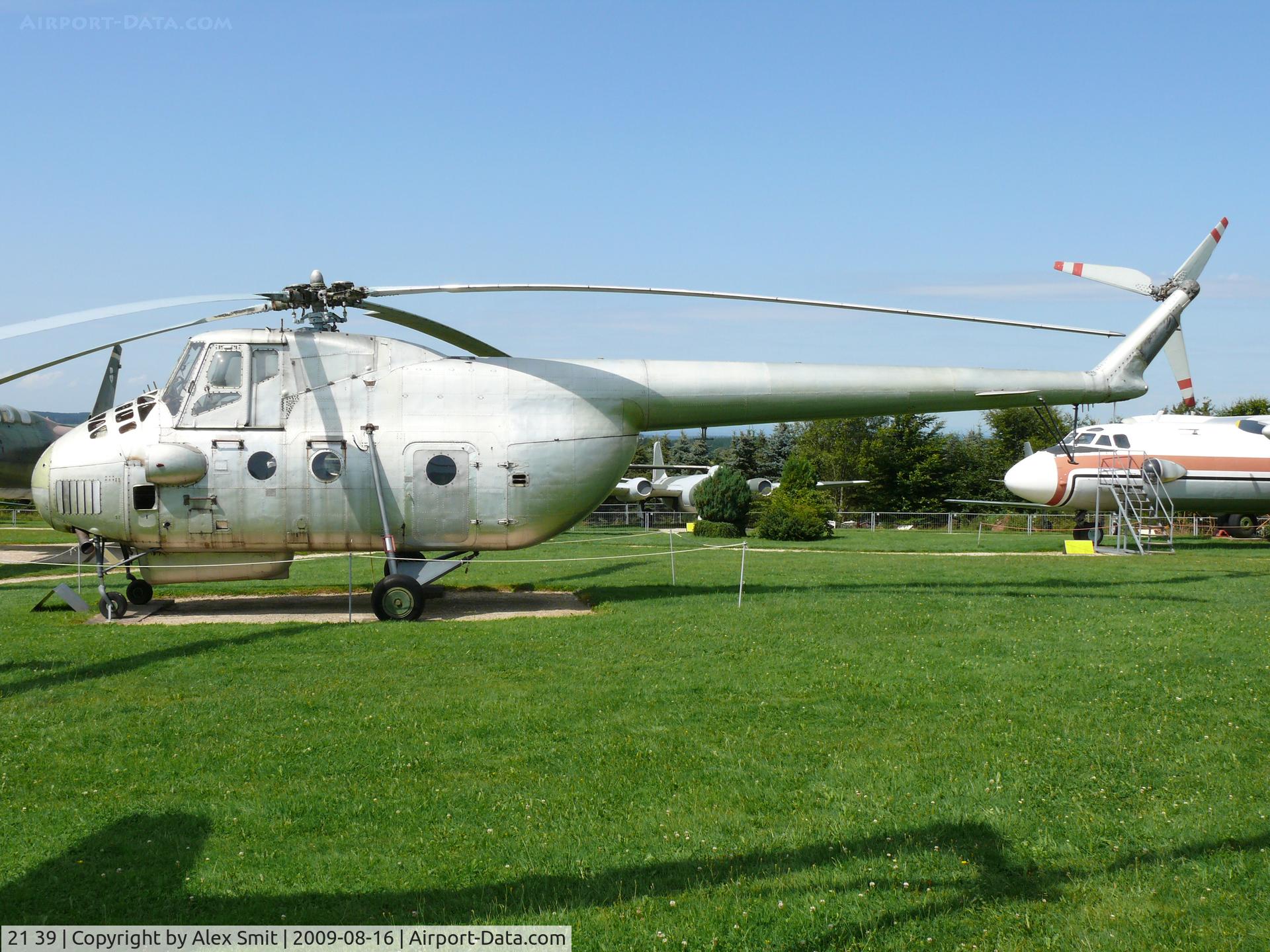 21 39, 1963 Mil Mi-4 Hound C/N 02139, Mil Mi4 Hound ex21+39 German Air Force in the Hermerskeil Museum Flugausstellung Junior