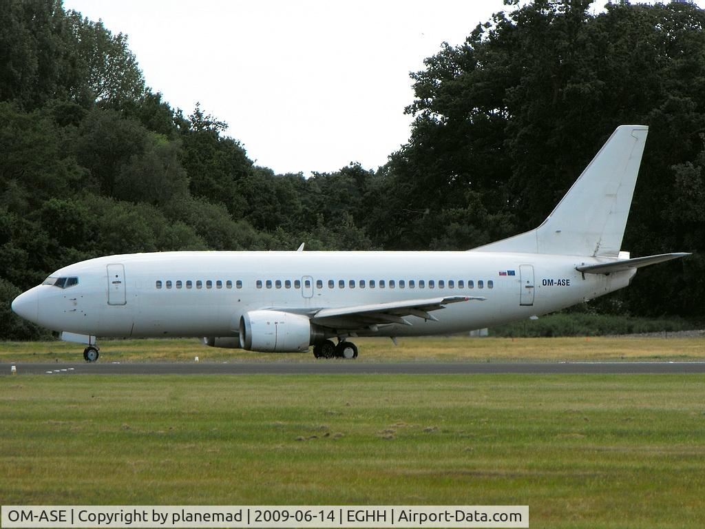 OM-ASE, 1987 Boeing 737-306 C/N 23545, Taken from the Flying Club