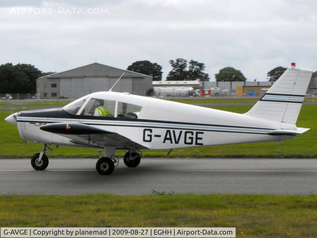 G-AVGE, 1967 Piper PA-28-140 Cherokee C/N 28-22787, Taken from the Flying Club