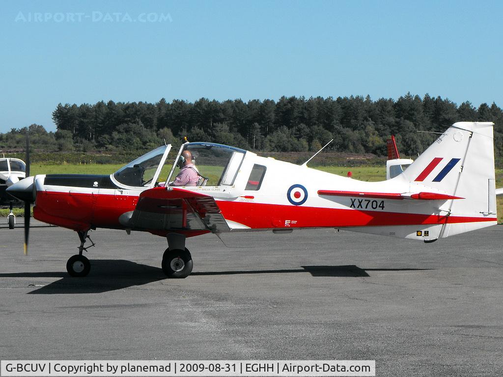 G-BCUV, 1975 Scottish Aviation Bulldog Series 120 Model 122 C/N BH120/376, Taken from the Flying Club