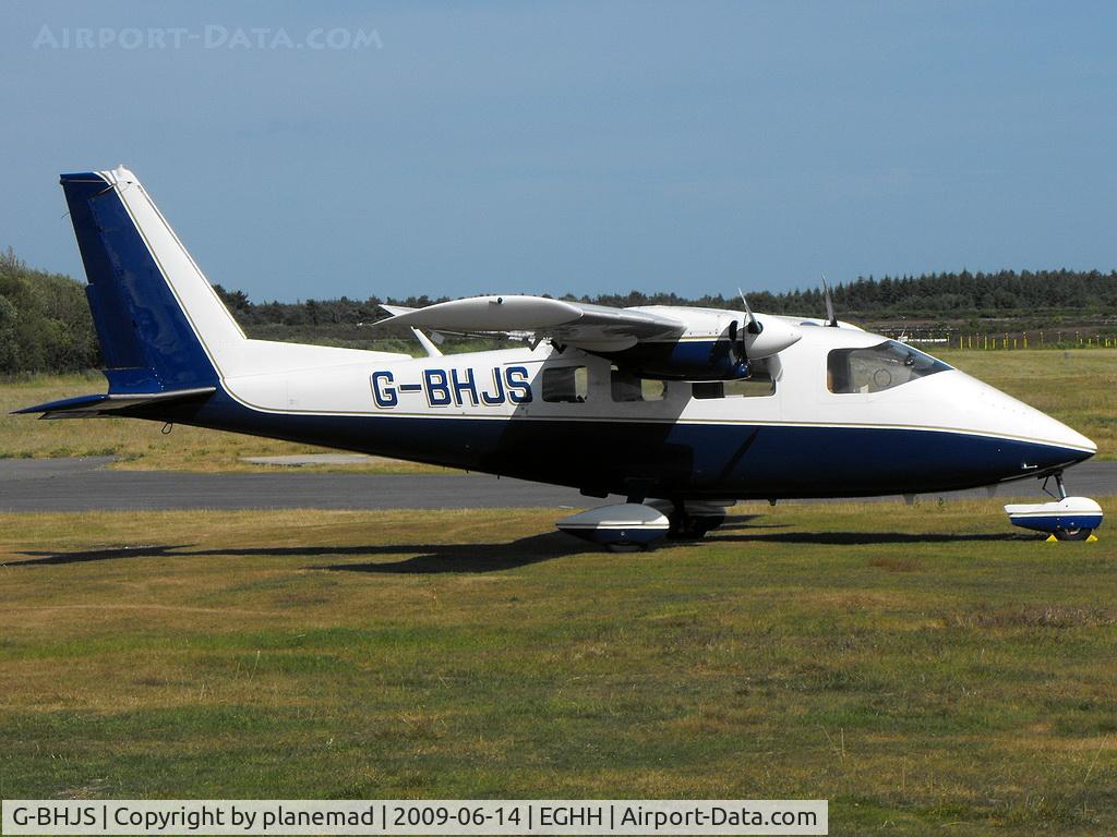 G-BHJS, 1978 Partenavia P-68B C/N 172, Taken from the Flying Club