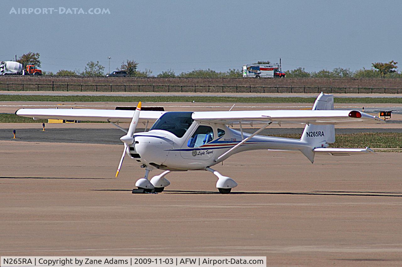 N265RA, 2007 Remos G-3/600 Mirage C/N 229, At Alliance Fort Worth