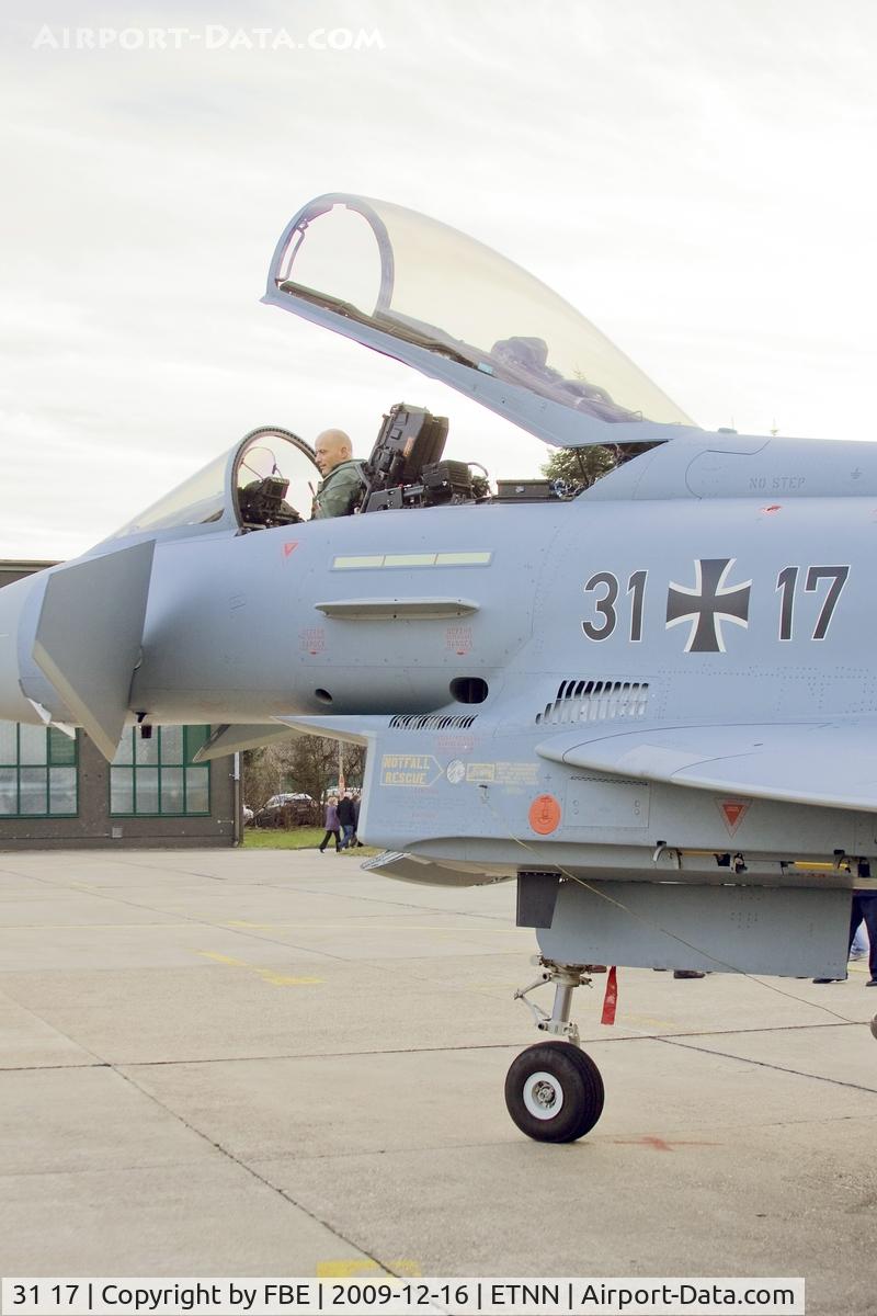 31 17, 2009 Eurofighter EF-2000 Typhoon S C/N AS010, proud Wing Commander during the Eurofighter 