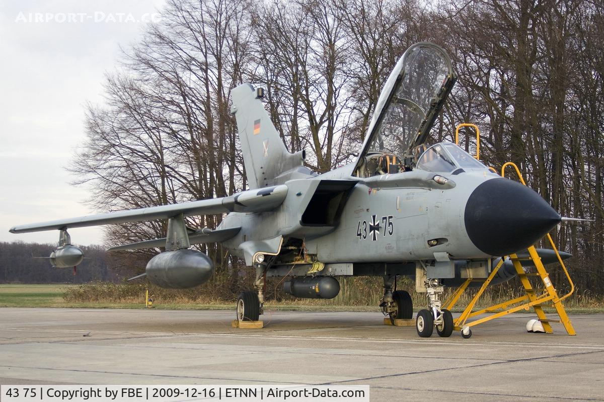 43 75, 1983 Panavia Tornado IDS C/N 196/GS048/4075, PA200 TornadoIDS at Fliegerhorst Noervenich