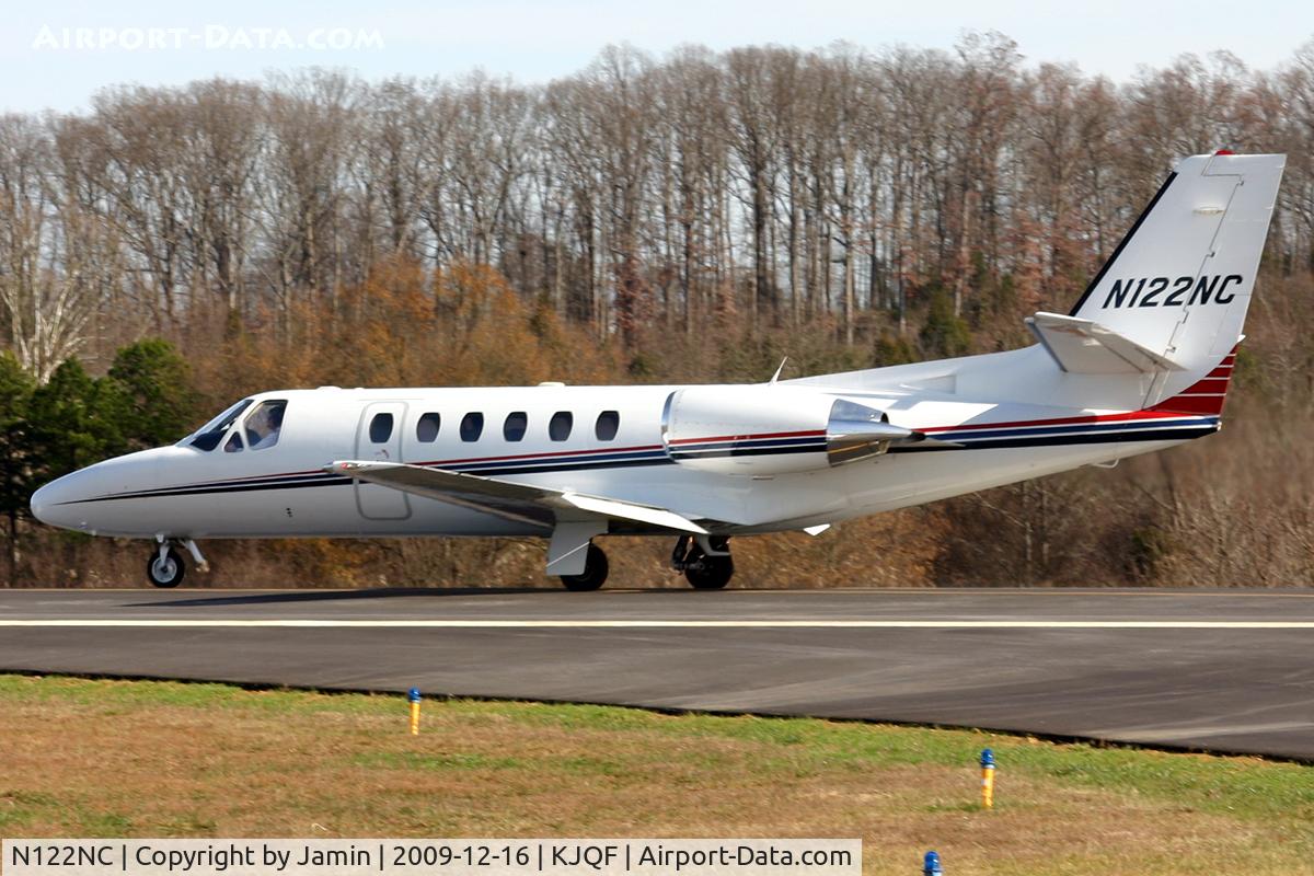 N122NC, 1998 Cessna 550 C/N 550-0836, Departing runway 2.