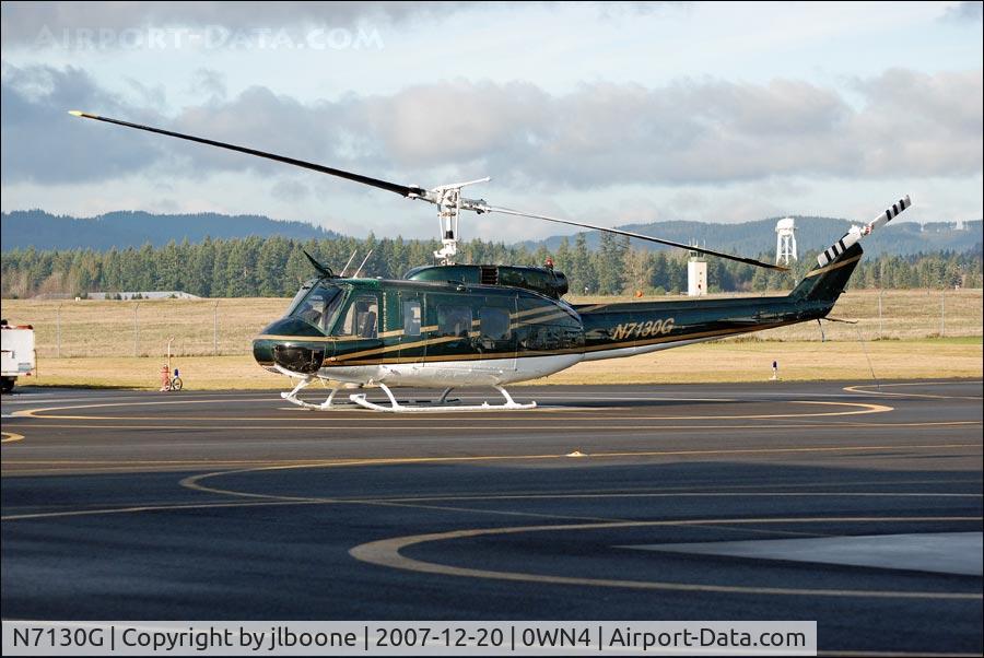 N7130G, 1966 Bell UH-1H Iroquois C/N 5760, N7130G on the ground