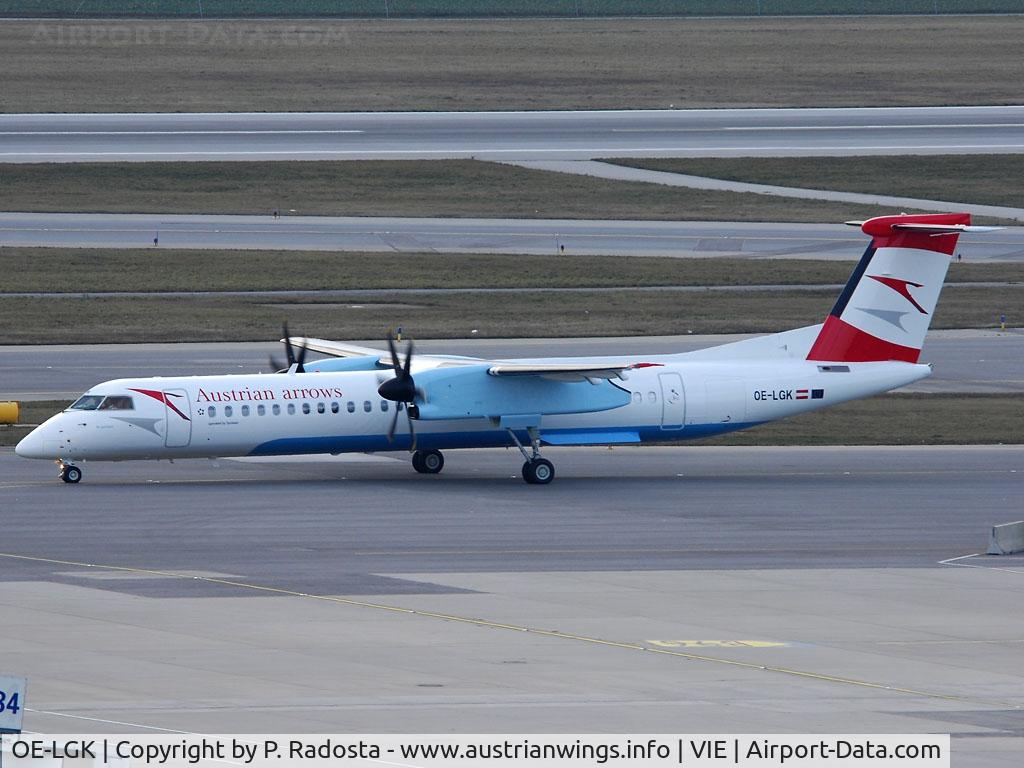 OE-LGK, 2009 De Havilland Canada DHC-8-402Q Dash 8 C/N 4280, Austrians newest Dash 8-400