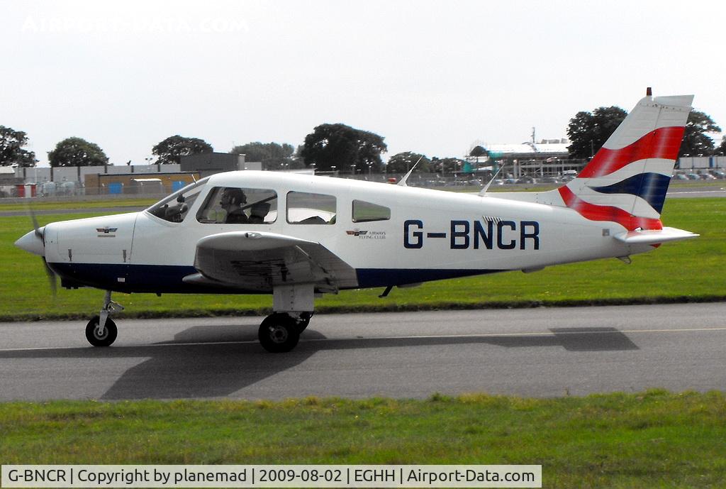 G-BNCR, 1980 Piper PA-28-161 Cherokee Warrior II C/N 28-8016111, Taken from the Flying Club