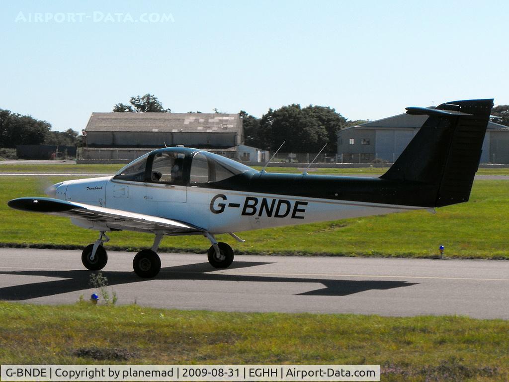G-BNDE, 1979 Piper PA-38-112 Tomahawk Tomahawk C/N 38-79A0363, Taken from the Flying Club