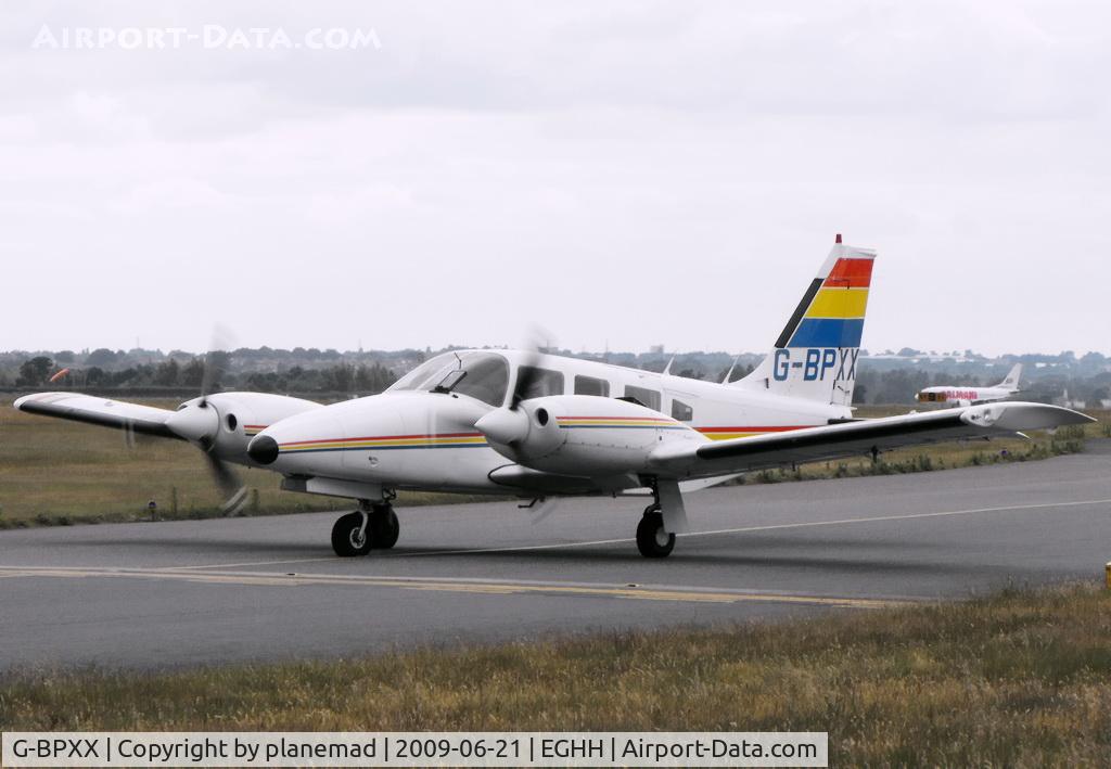 G-BPXX, 1979 Piper PA-34-200T Seneca II C/N 34-7970069, Taken from the Flying Club